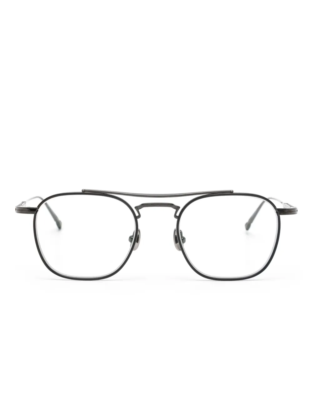 Matsuda M3149 geometric-frame glasses | Black | Image 1