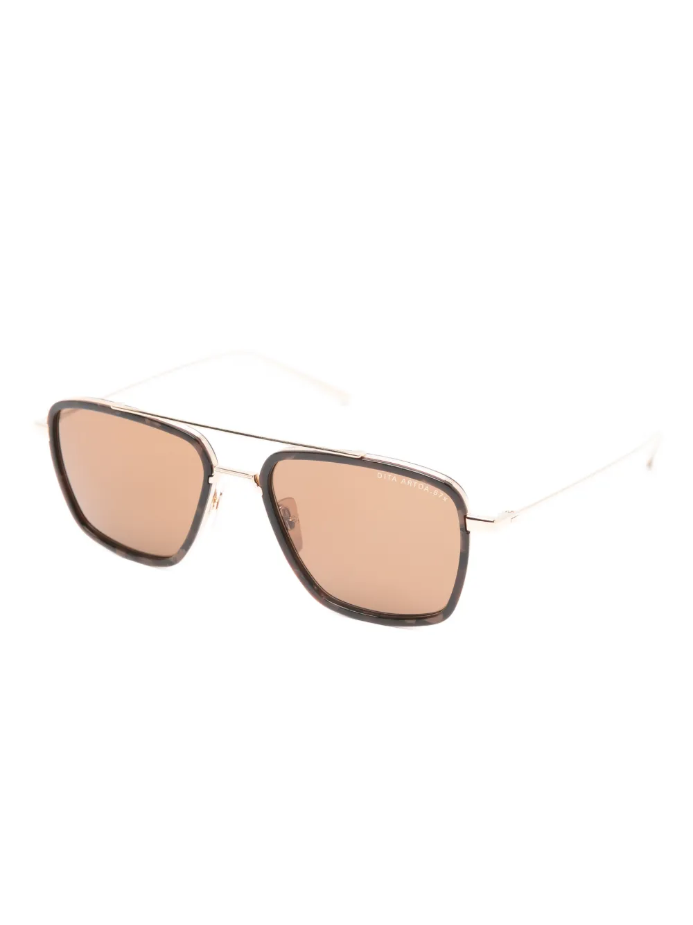 Dita Eyewear Arto.A57X zonnebril met vierkant montuur - Zwart