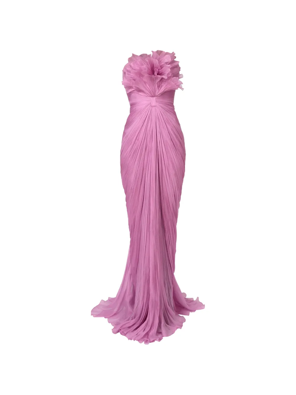 Iris Serban Floralia strapless maxi dress - Pink