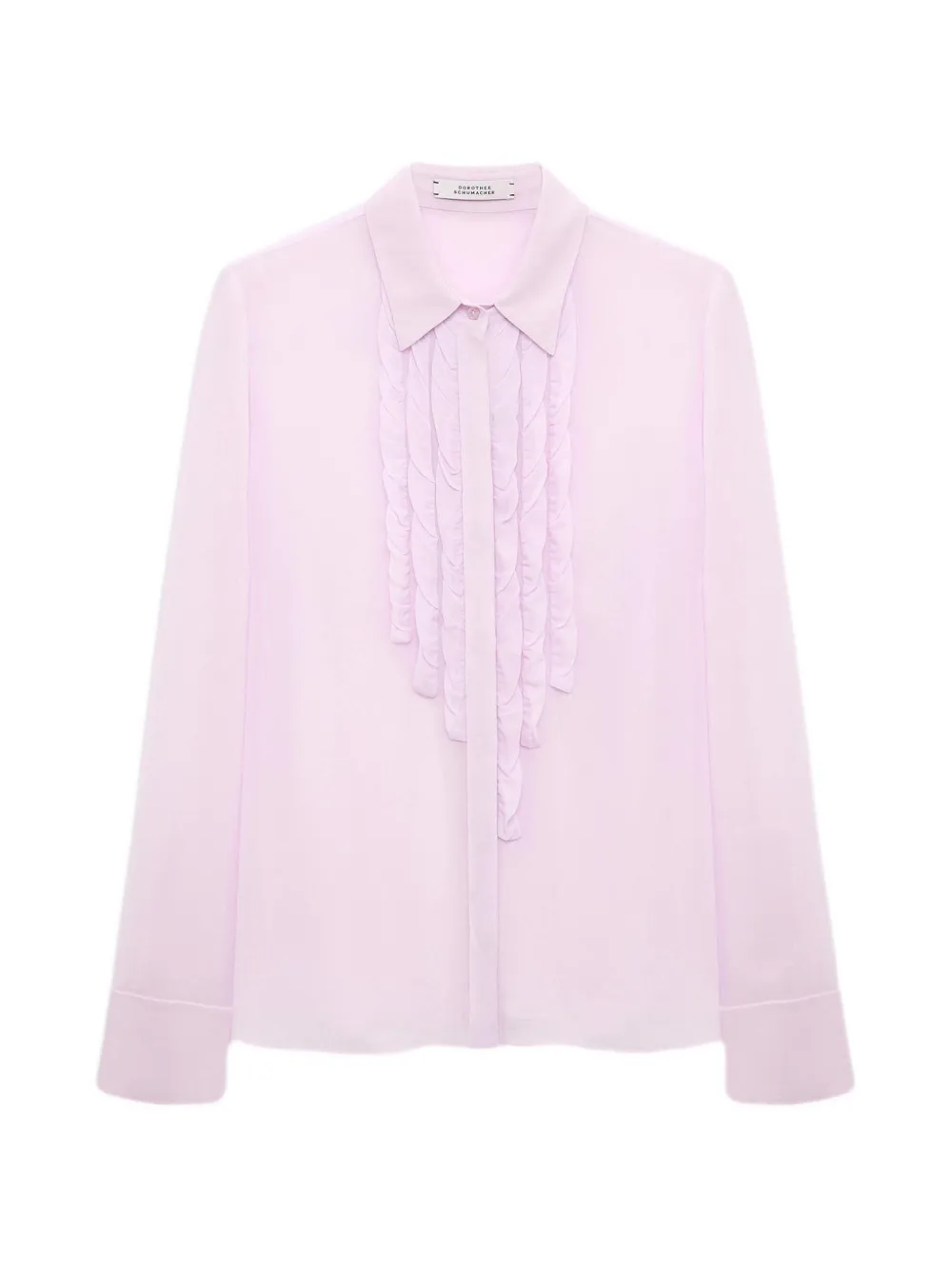Dorothee Schumacher ruffled long-sleeves blouse - Rosa