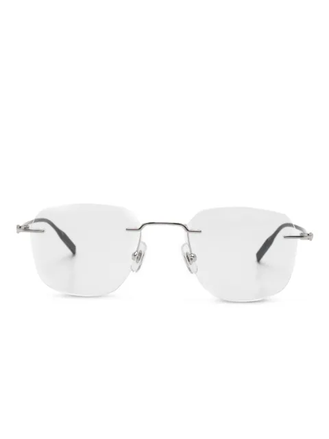 Montblanc rimless-frame glasses