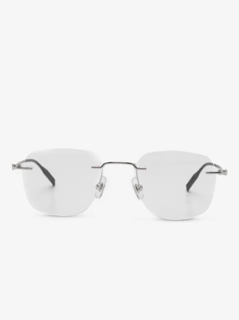 Montblanc rimless-frame glasses