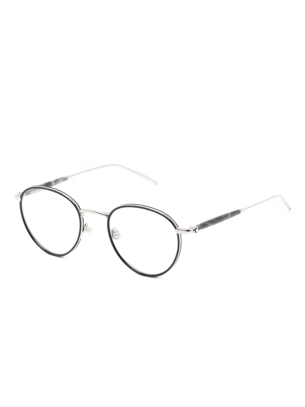 Montblanc lunettes de vue à monture ovale | Homme | Image 2