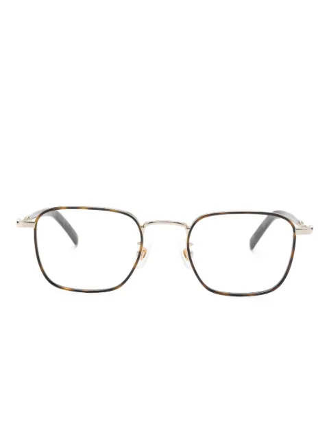 Montblanc lentes con armazón cuadrada
