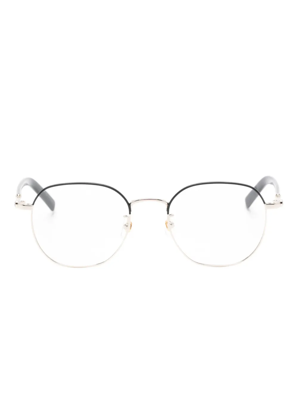Montblanc round-frame glasses | Black | Image 1