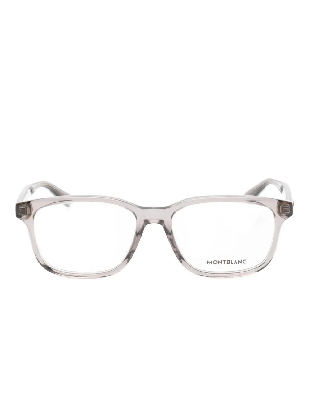 Montblanc square-frame glasses | Grey | Image 1
