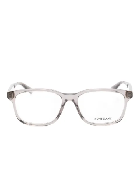 Montblanc lentes con armazón cuadrada