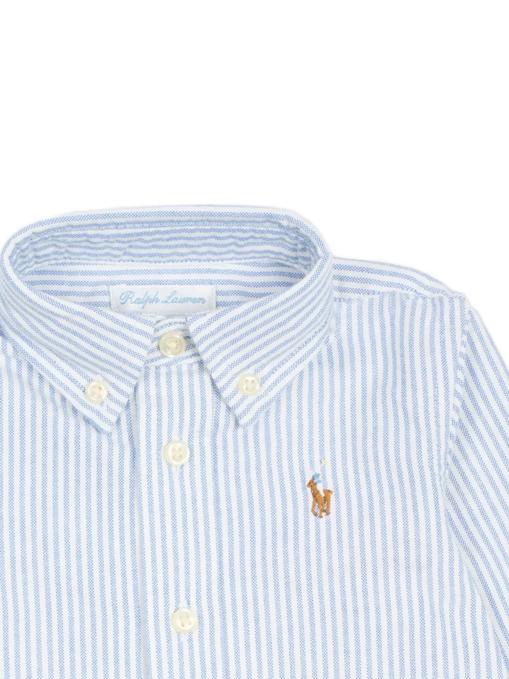 POLO RALPH LAUREN KIDS Gestreept shirt met lange mouwen Blauw