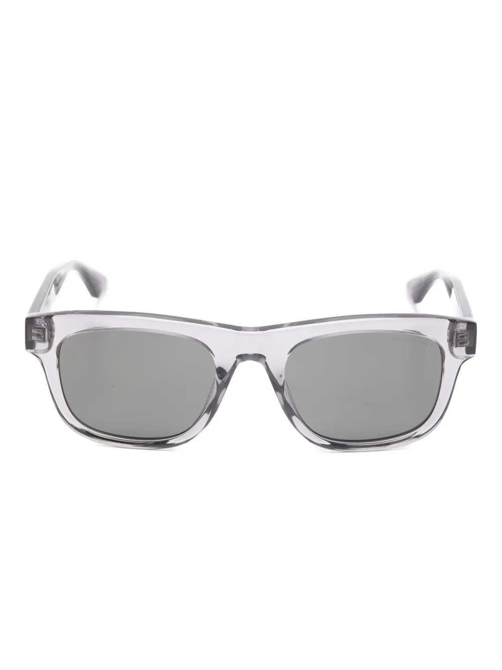 Montblanc Occhiali da sole geometrici - Grigio