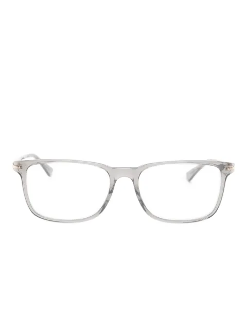 Montblanc lentes con armazón rectangular