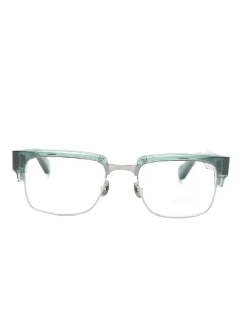 Matsuda rectangle-frame glasses