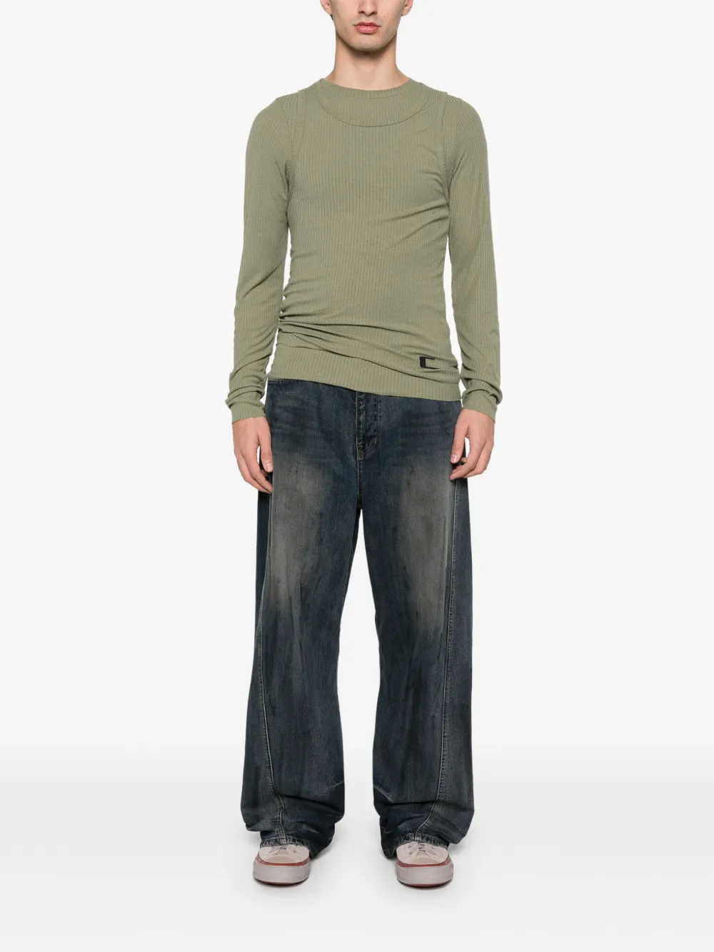 Carrer Doria ribbed double-layer | T-Shirts | Image 2