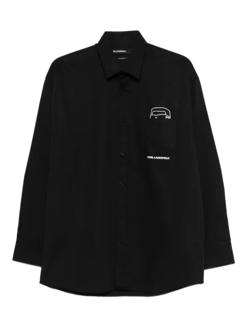 Karl Lagerfeld Ikonic Karl-print shirt