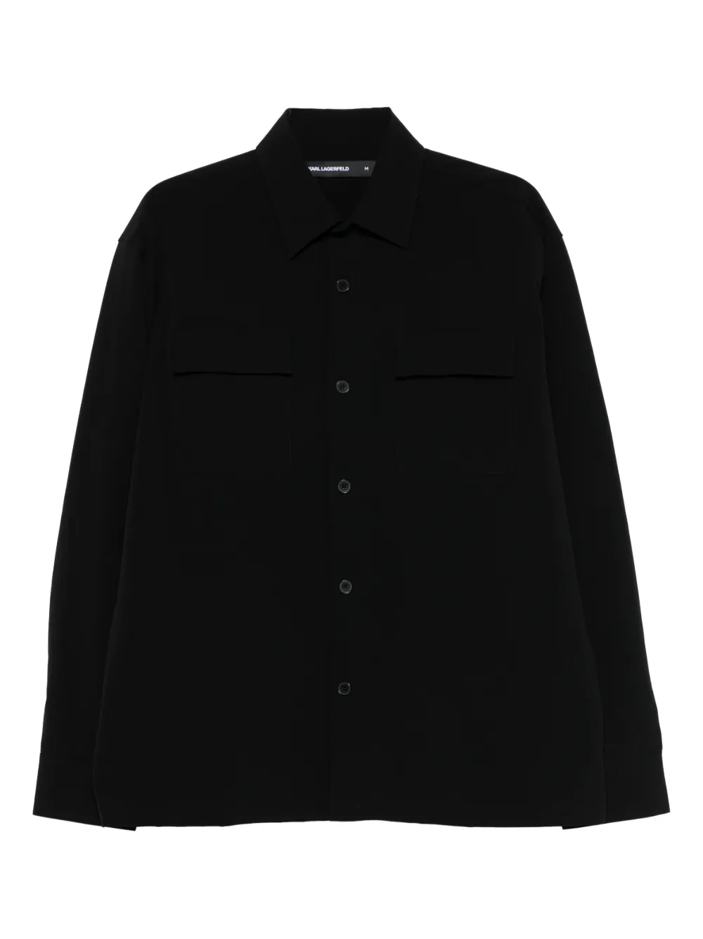 Karl Lagerfeld long-sleeve shirt - Nero