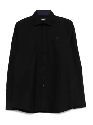 Mhl By Margaret Howell Camisa Com Zíper Parcial | Preto | FARFETCH BR