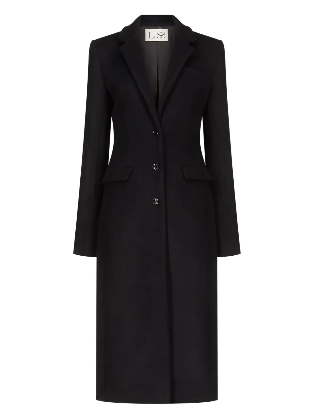 Ludovic de Saint Sernin Cappotto con bottoni - Nero