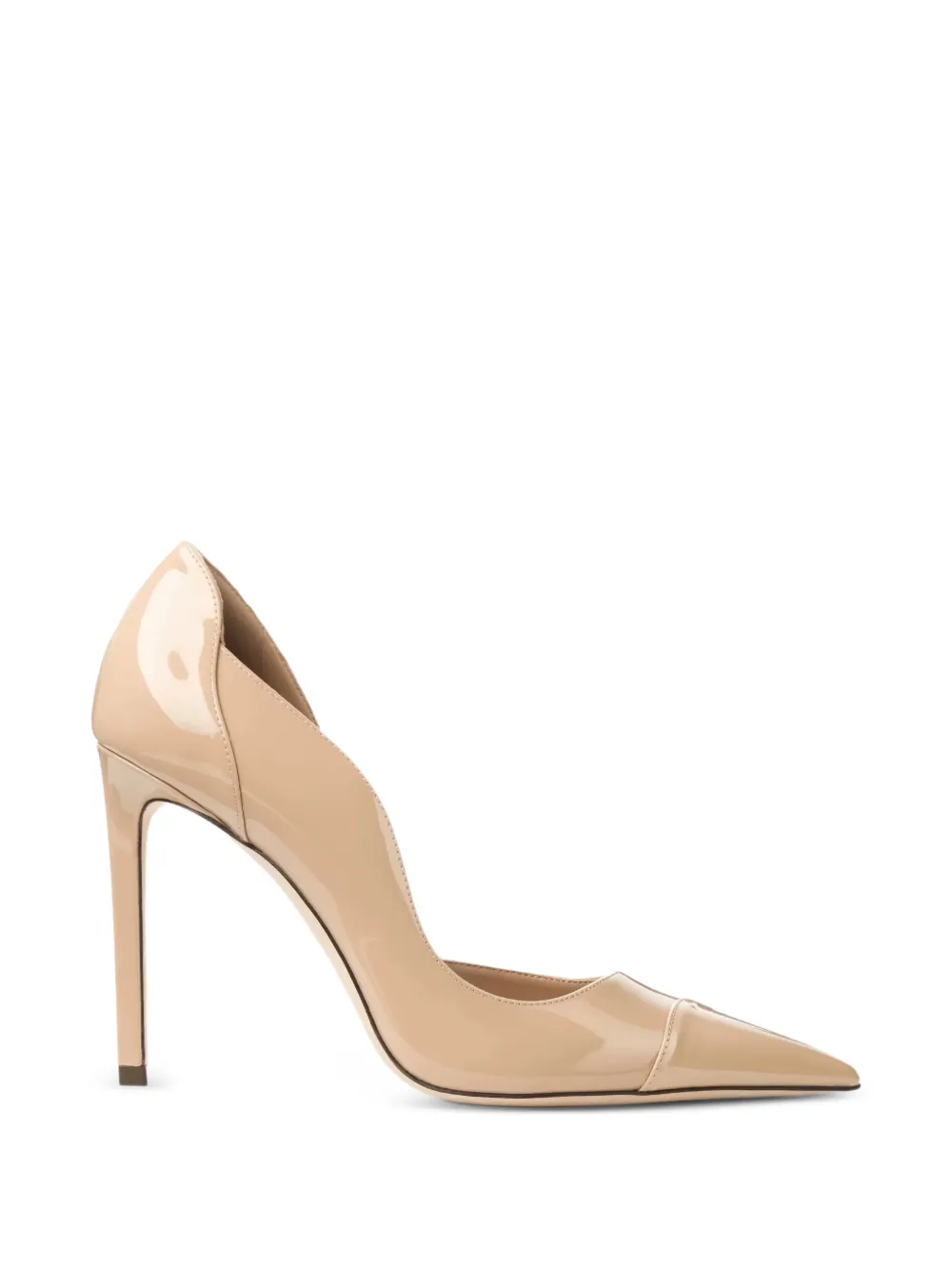 Jimmy Choo Brigitte pointed-toe pumps - Toni neutri