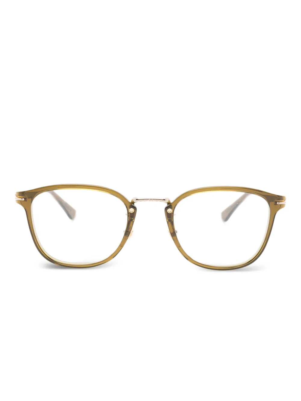 Montblanc Occhiali con logo - Verde