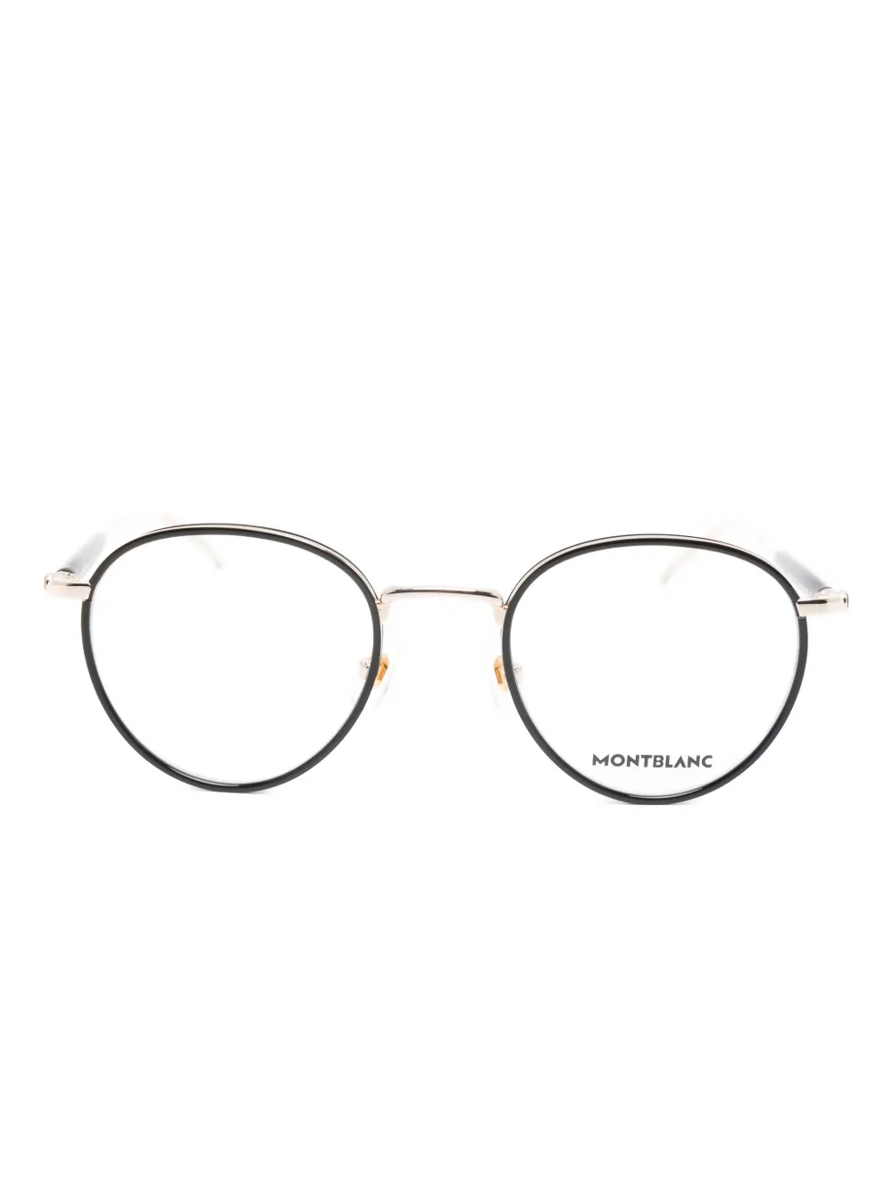 Montblanc round-frame glasses | Gold | Image 1