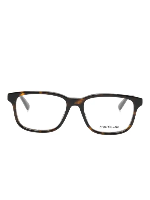 Montblanc rectangle-frame glasses