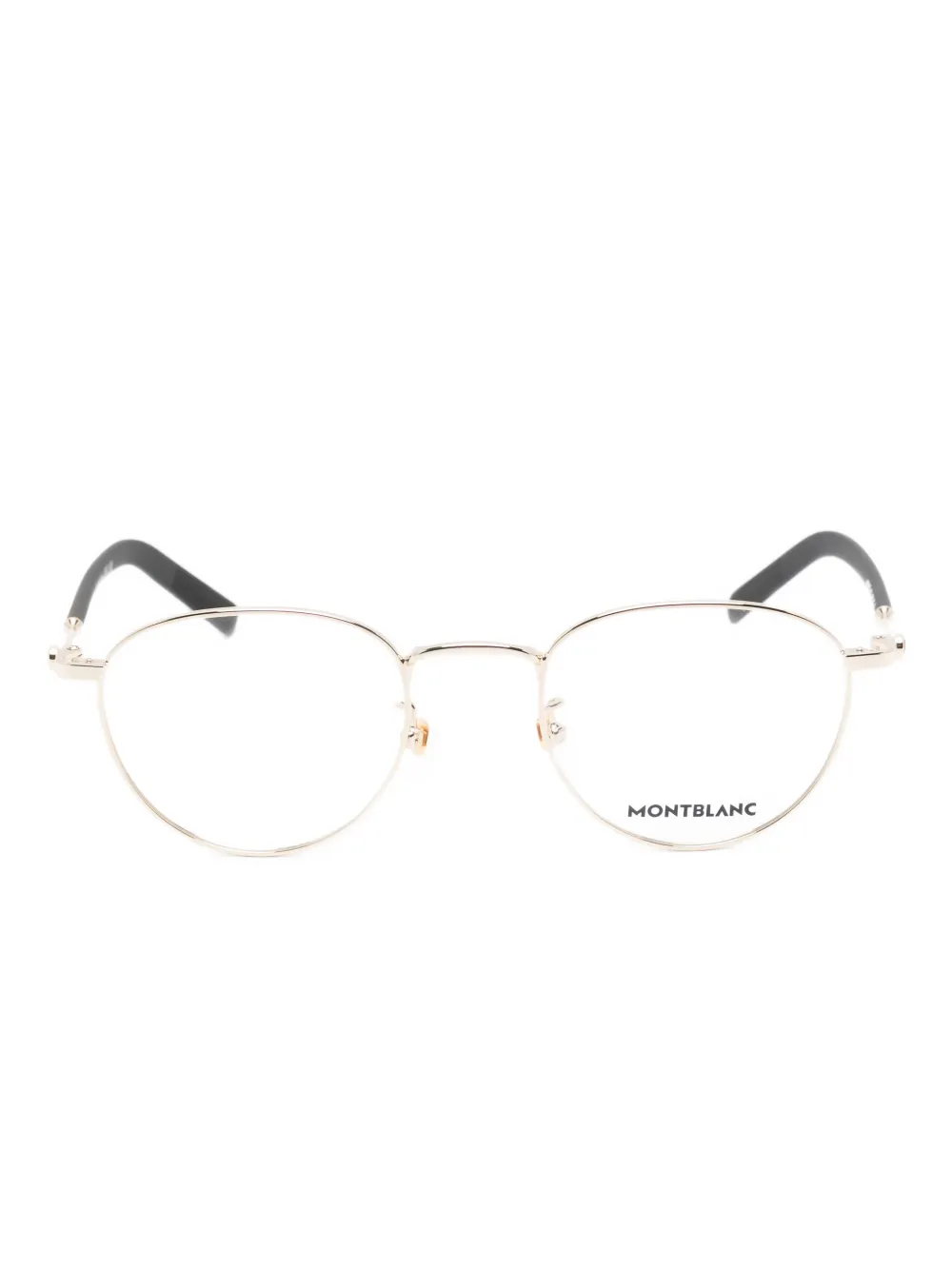 Montblanc round-frame glasses | Gold | Image 1