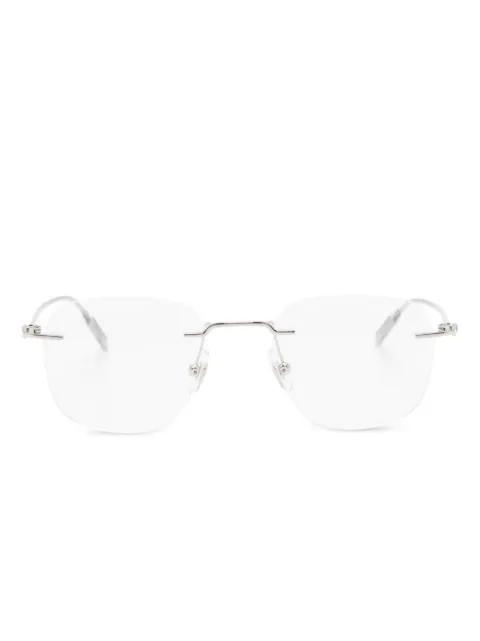 Montblanc rimless geometric-frame glasses