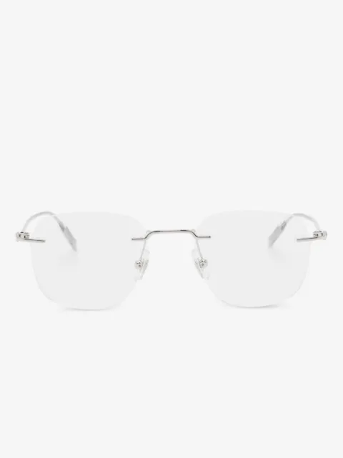 Montblanc rimless geometric-frame glasses