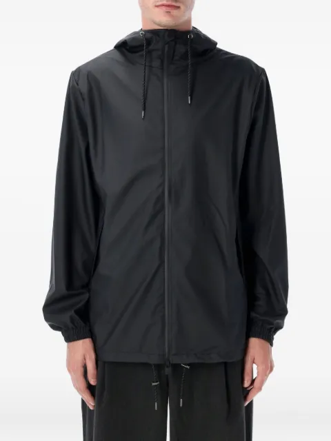Rains Storm Breaker zip-fastening hooded jacket