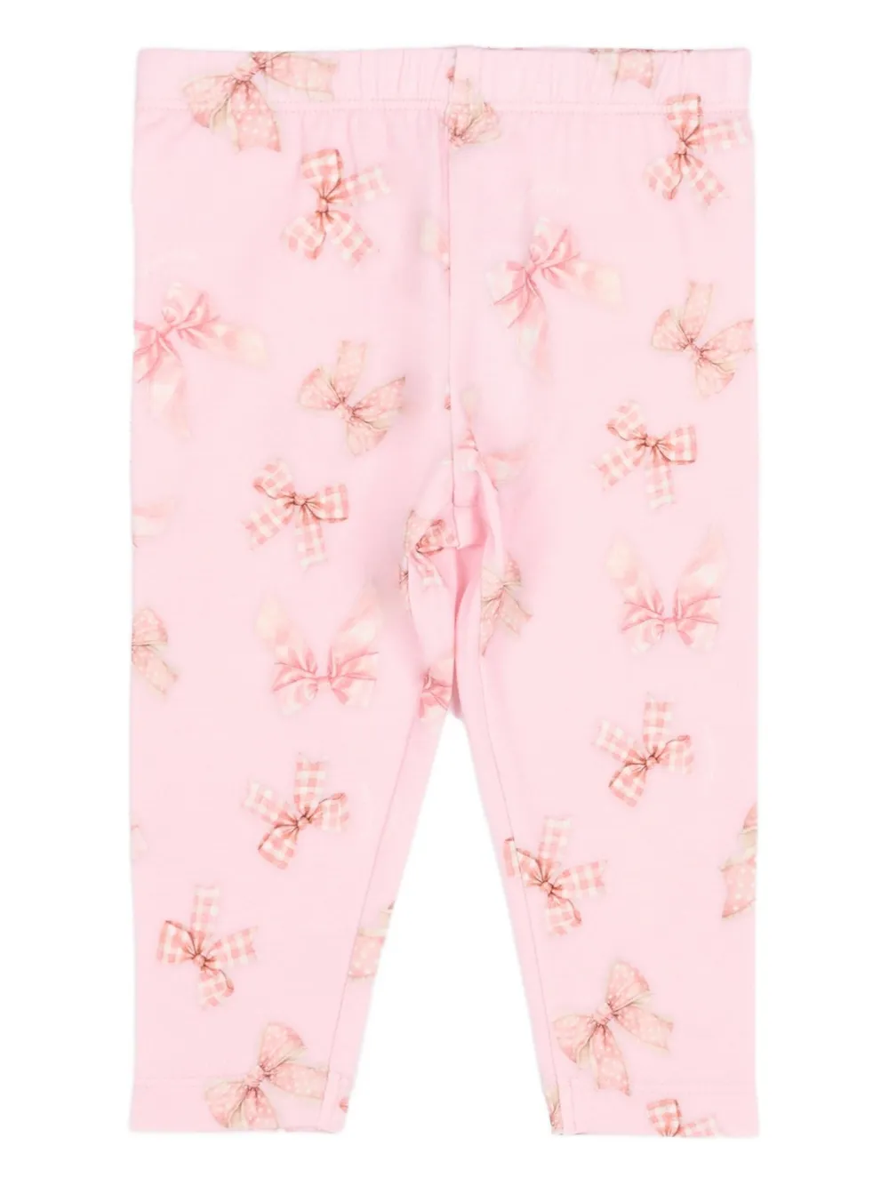 Monnalisa bow-print leggings | rosado | Image 1
