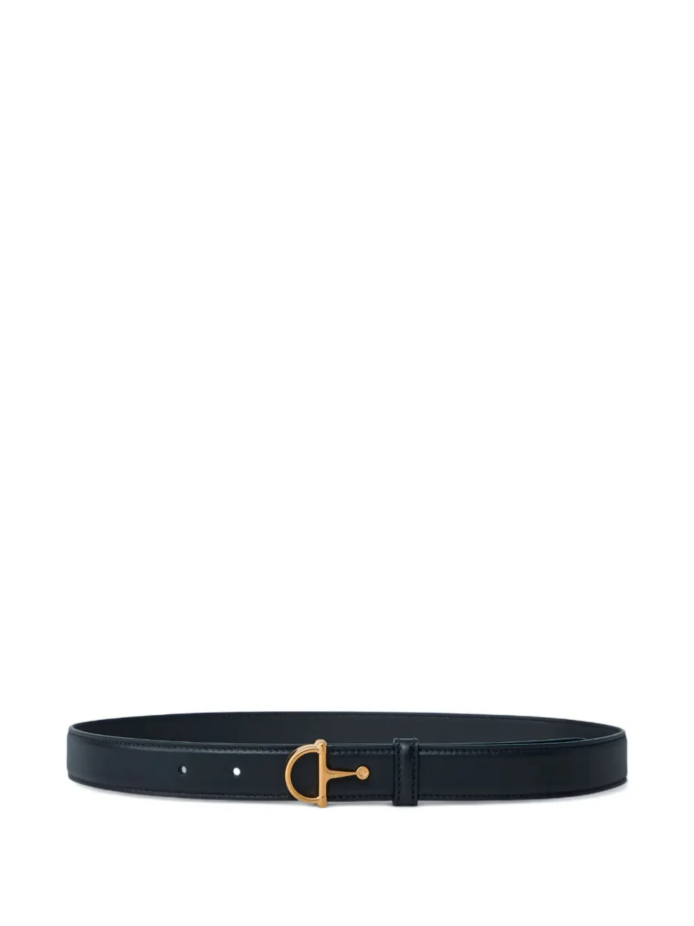 Gucci Horsebit Leather Belt In Blue