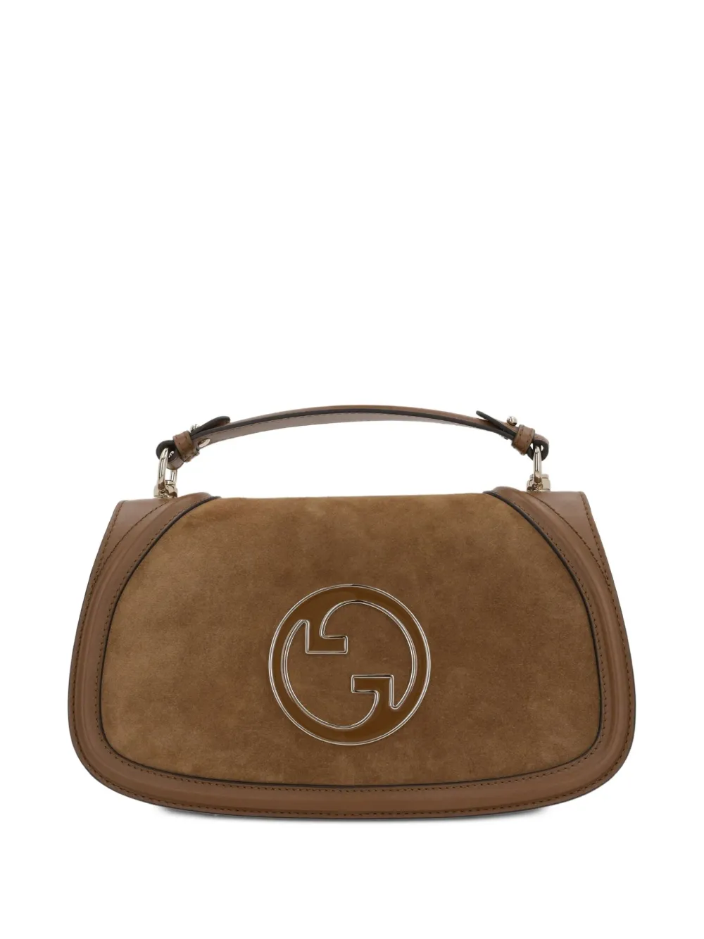 Gucci large Blondie Interlocking G cross body bag - Braun