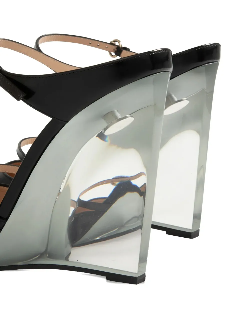 Gucci 110mm Wedge-heel Pumps In Black