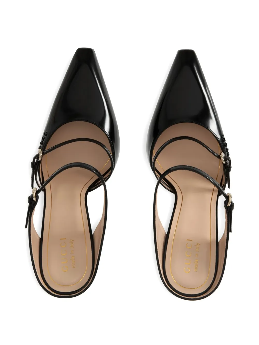 Gucci 110mm Wedge-heel Pumps In Black