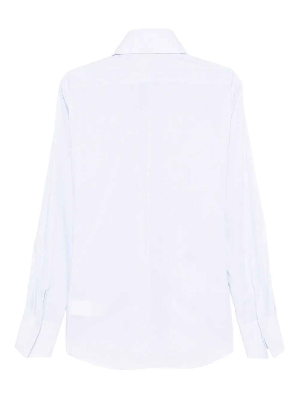 Karl Lagerfeld logo-embroidered shirt - Wit