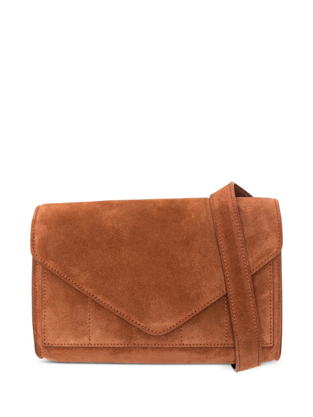 MICOLI Intasca envelope crossbody bag | Brown | Image 1