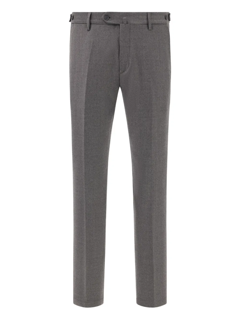 Boggi Milano stretch flannel tailored trousers | Grey | Image 1