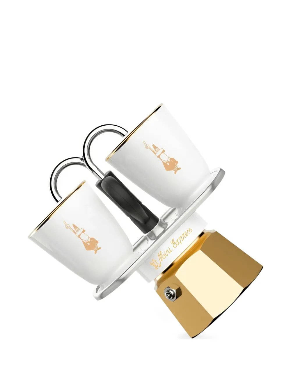 Bialetti lot de deux mini tasses express | blanc | Image 1