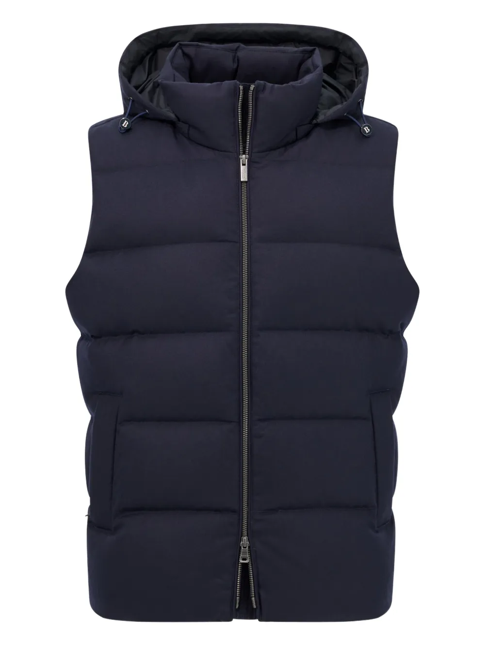 Boggi Milano hooded padded gilet - Blu