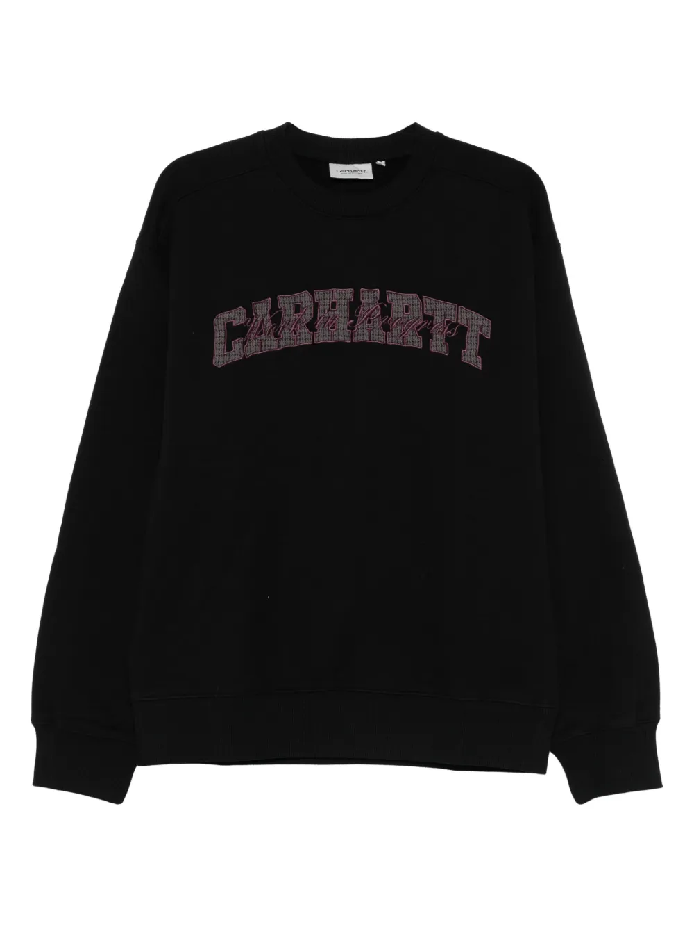 Carhartt WIP Big School logo sweatshirt | Black | Image 1