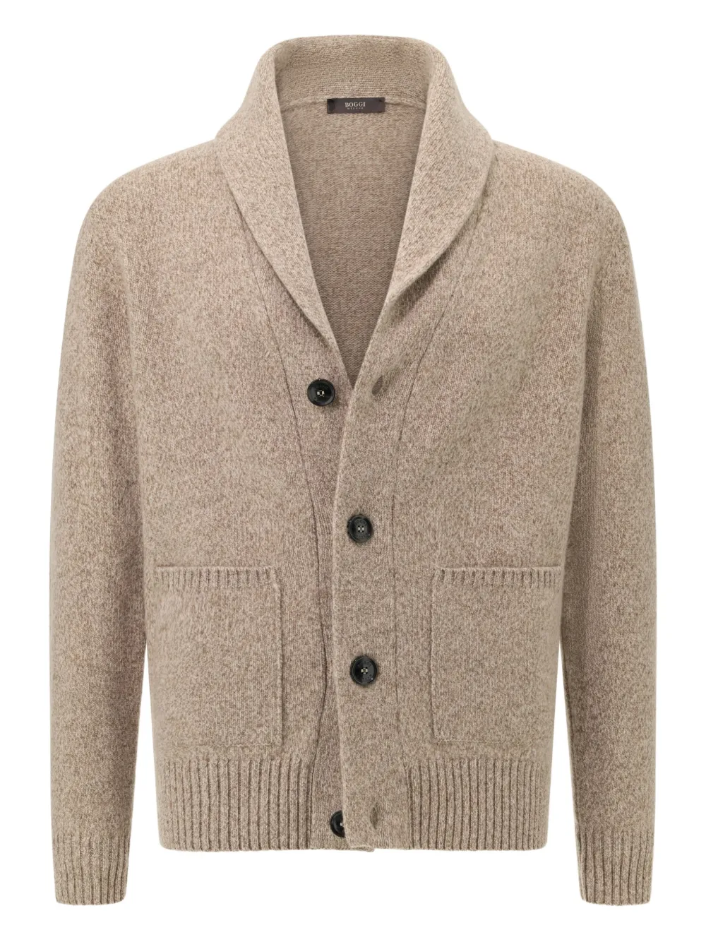 Boggi Milano shawl-collar cardigan - Toni neutri
