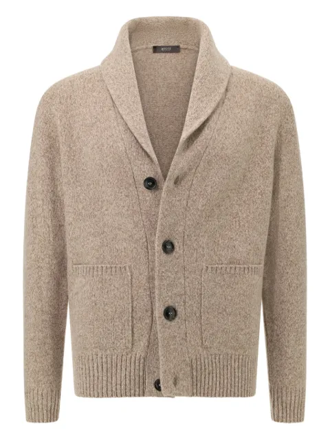 Boggi Milano cárdigan con cuello esmoquin