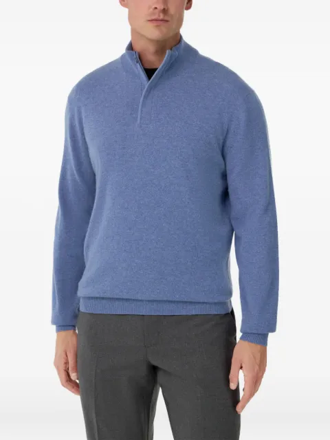 Boggi Milano half-zip pullover