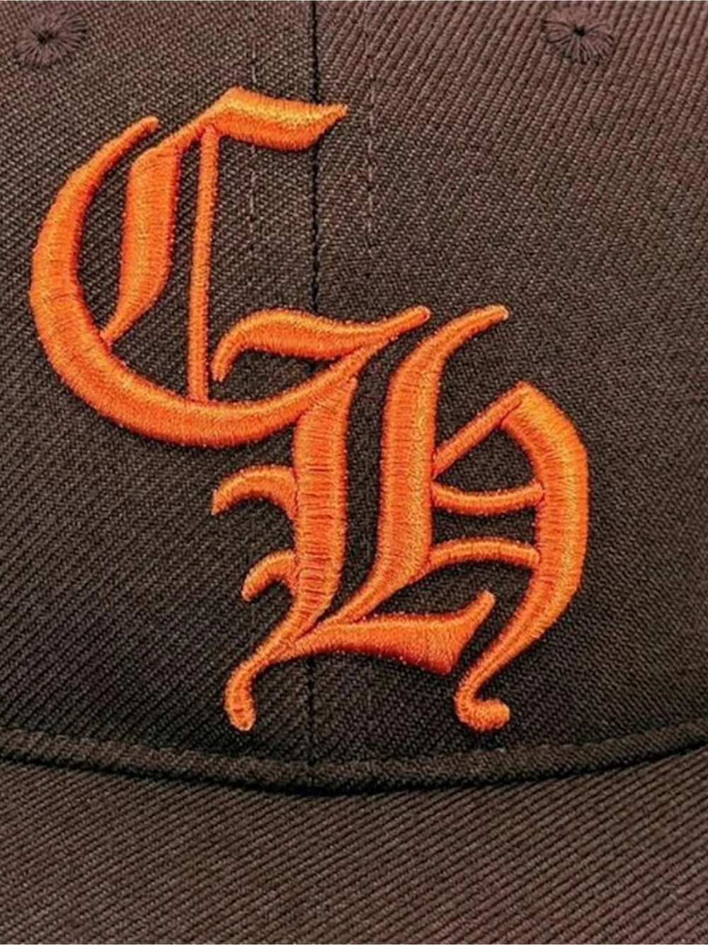 Chrome Hearts gorra de béisbol con logo bordado | Image 2