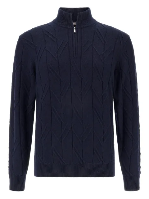 Boggi Milano half-zip sweater