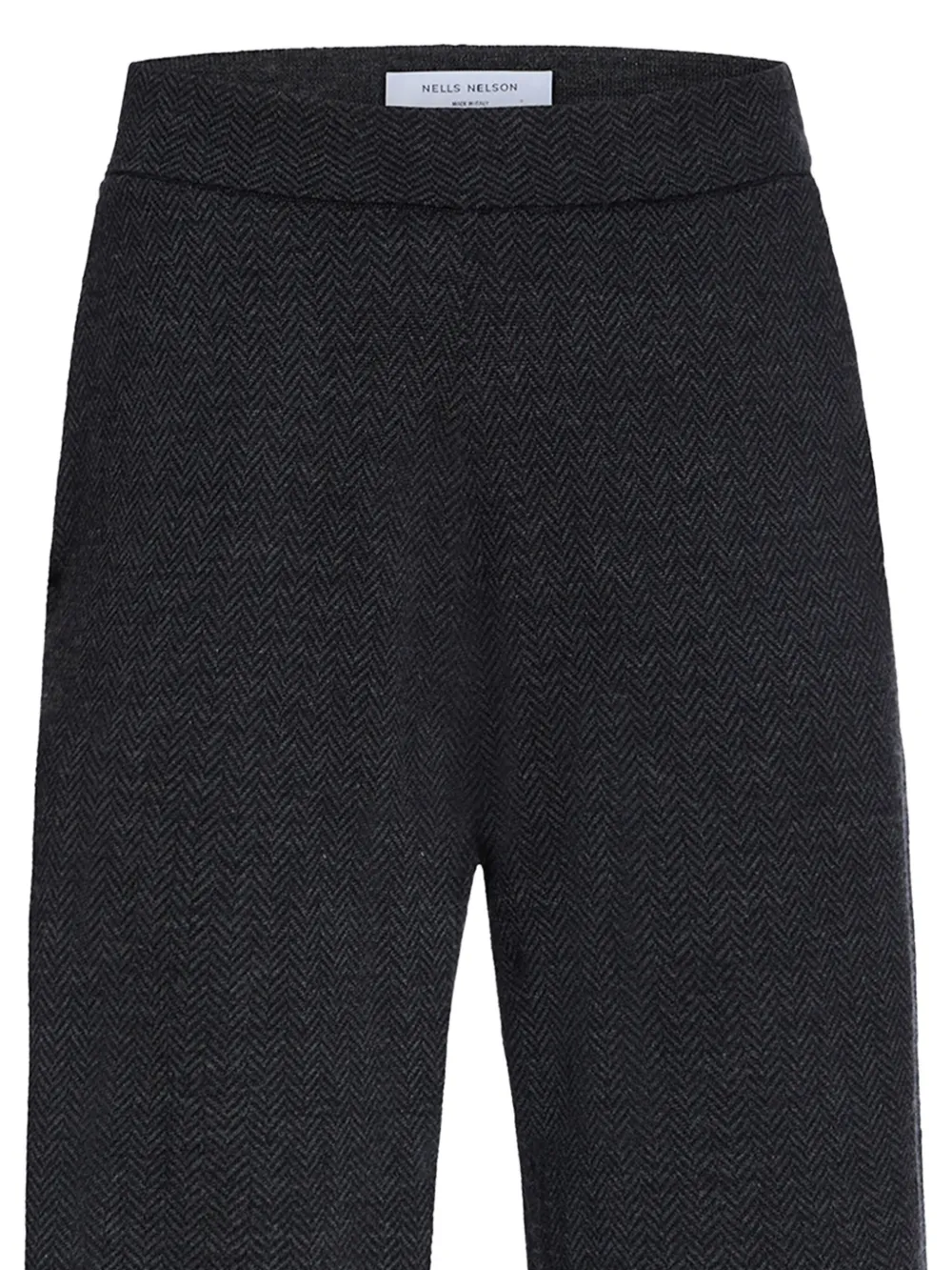 NELLS NELSON Danette herringbone-pattern trousers | Raka byxor | Image 2