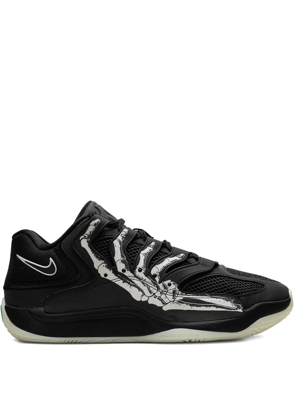 Nike KD18 Slim Reaper sneakers met skeletprint Zwart