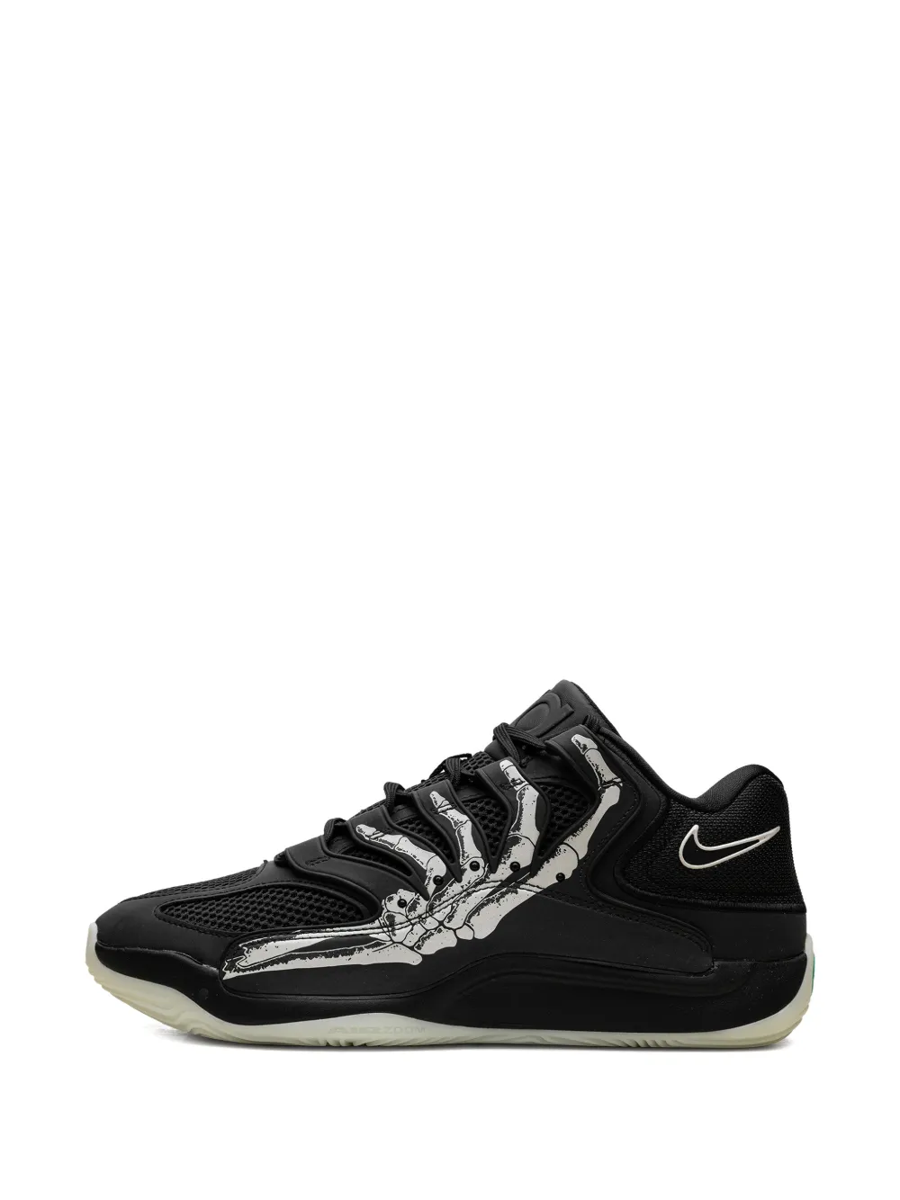 Nike KD18 Slim Reaper sneakers met skeletprint Zwart