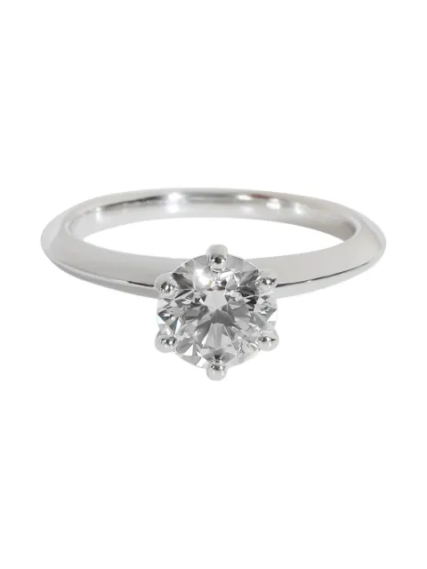 Tiffany & Co. Pre-Owned diamond solitaire engagement ring