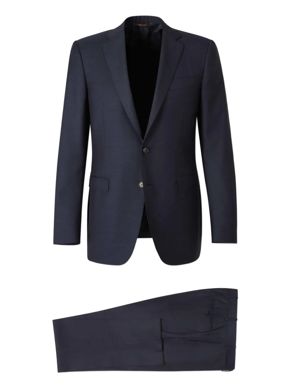 Canali notched-lapel single-breasted suit | Blue | Image 1