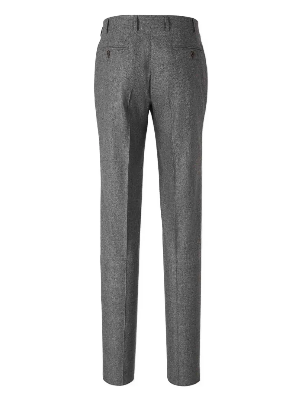 Canali Notched-lapel Single-breasted Suit In Gray